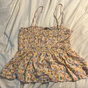 American Eagle floral tank. Only worn a couple times
